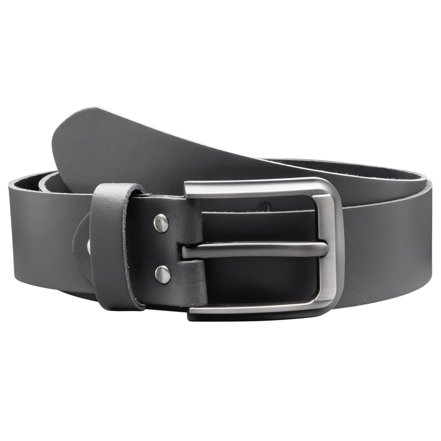 40 mm Gürtel Spaltleder Modell EH55-SL-Grau