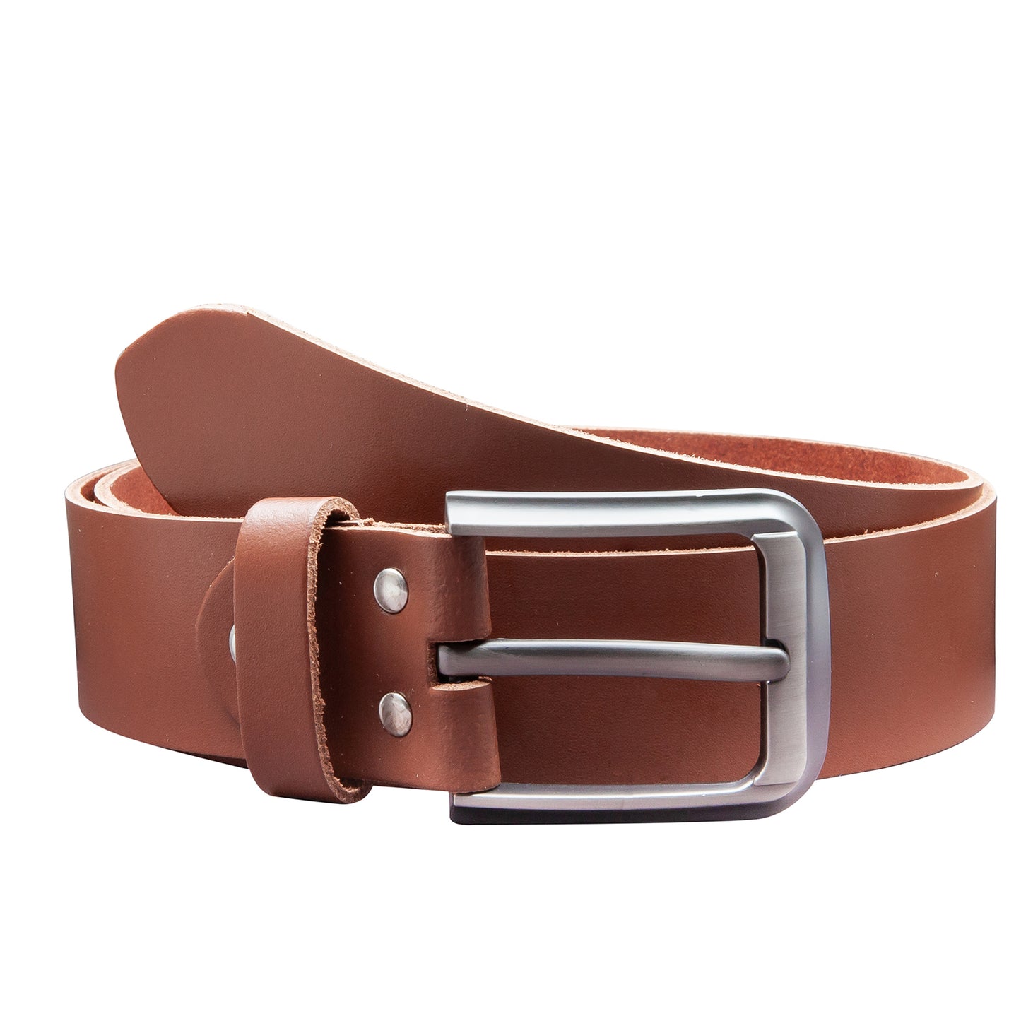 40 mm Gürtel Spaltleder Modell EH55-SL-Hellbraun