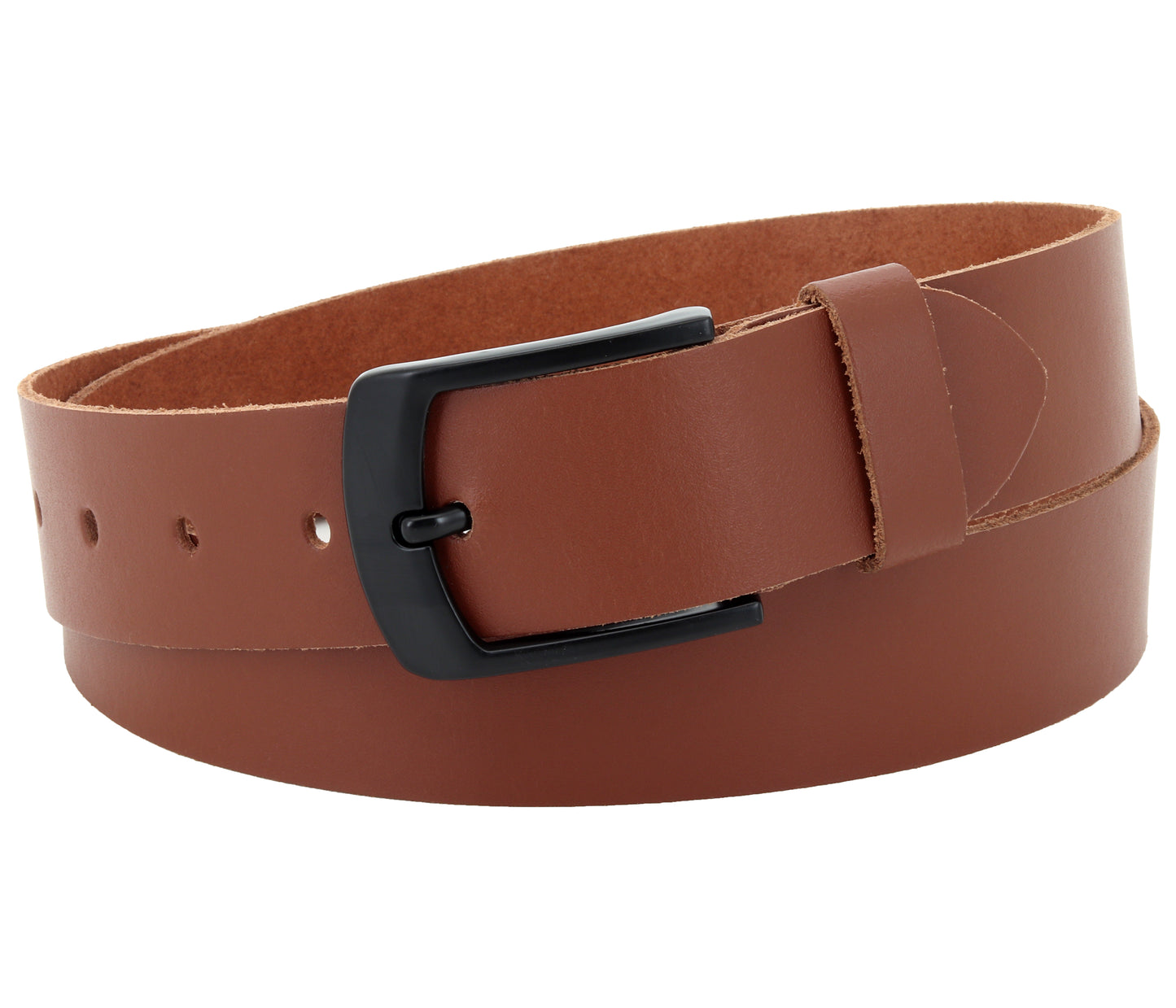 40 mm Gürtel Spaltleder Modell EH558-SL-Hellbraun