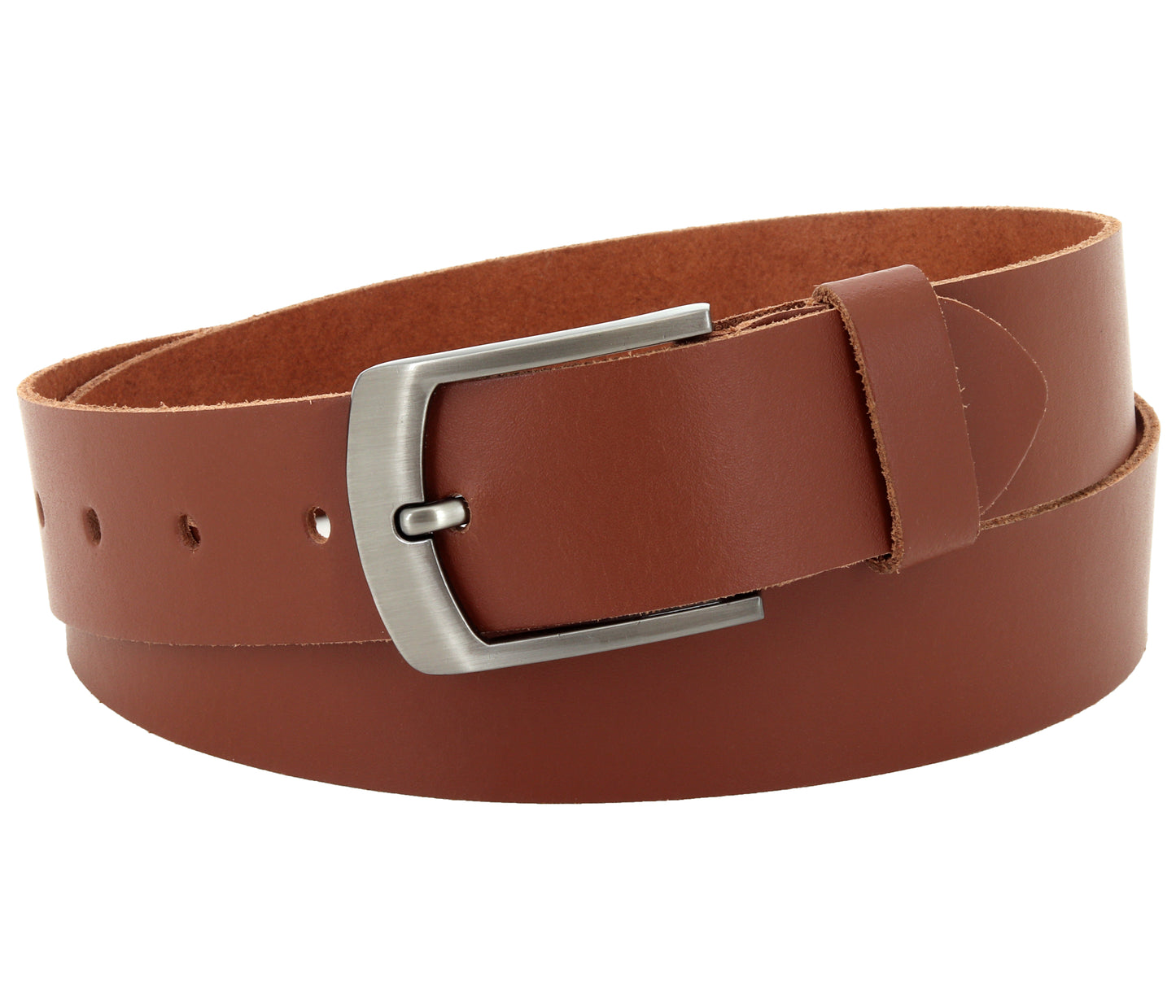 40 mm Gürtel Spaltleder Modell EH559-SL-Hellbraun