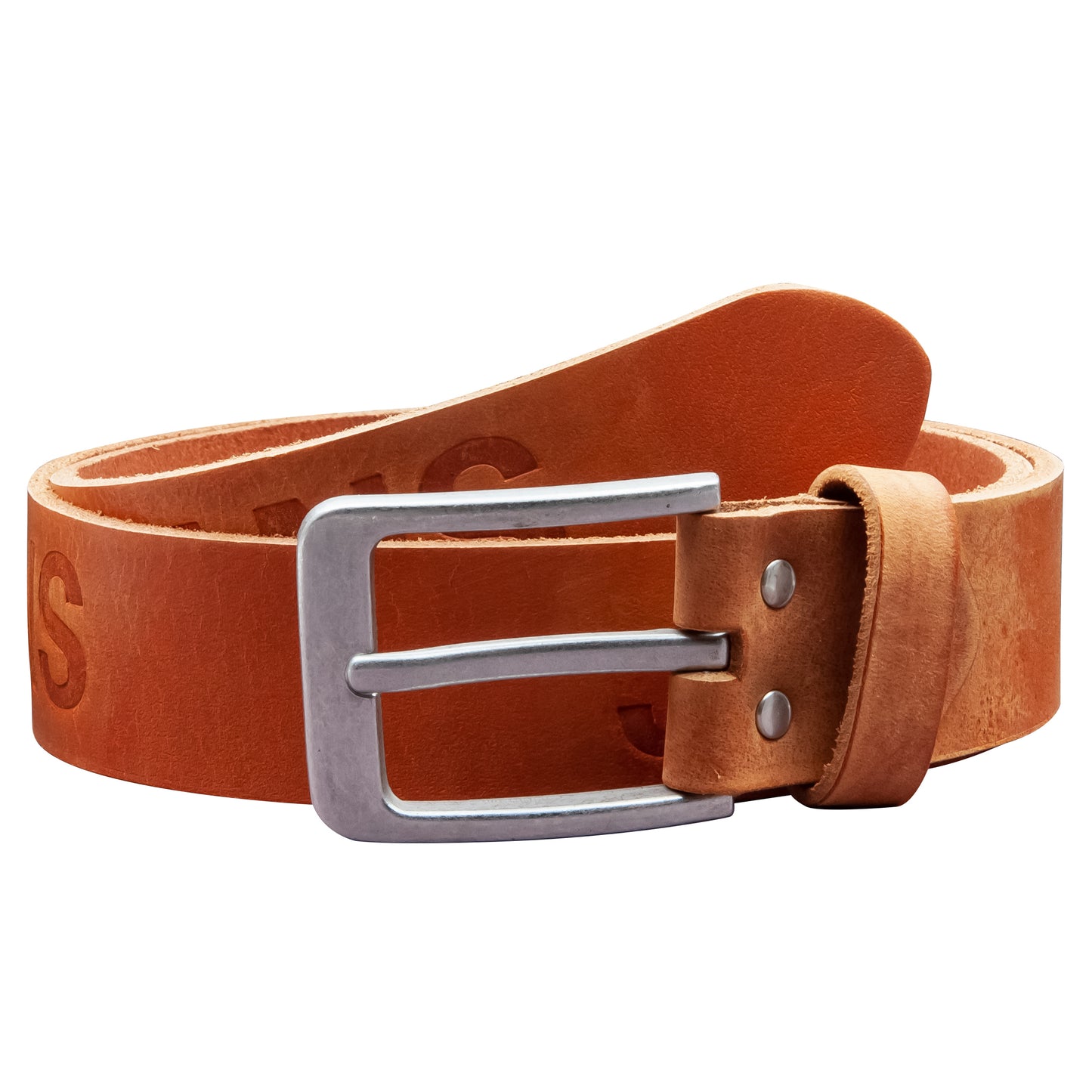 40 mm Gürtel Aufruck Leder Modell EH56-AD-Cognac