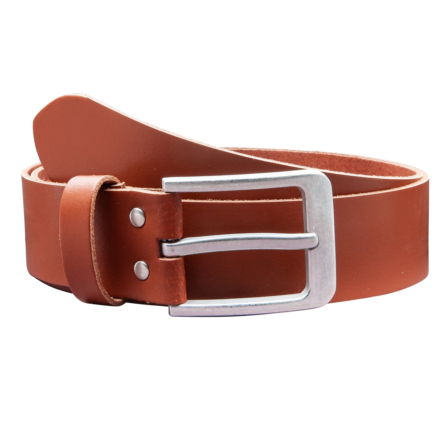 40 mm Gürtel Spaltleder Modell EH56-SL-Cognac