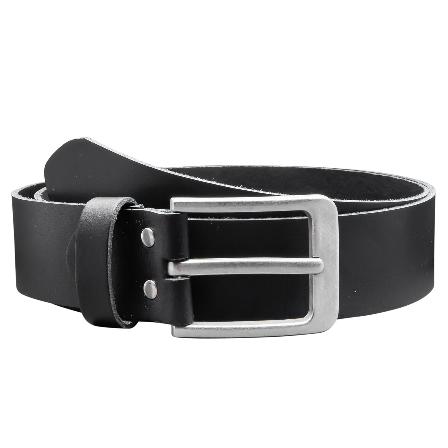 40 mm Gürtel Spaltleder Modell EH56-SL-Schwarz