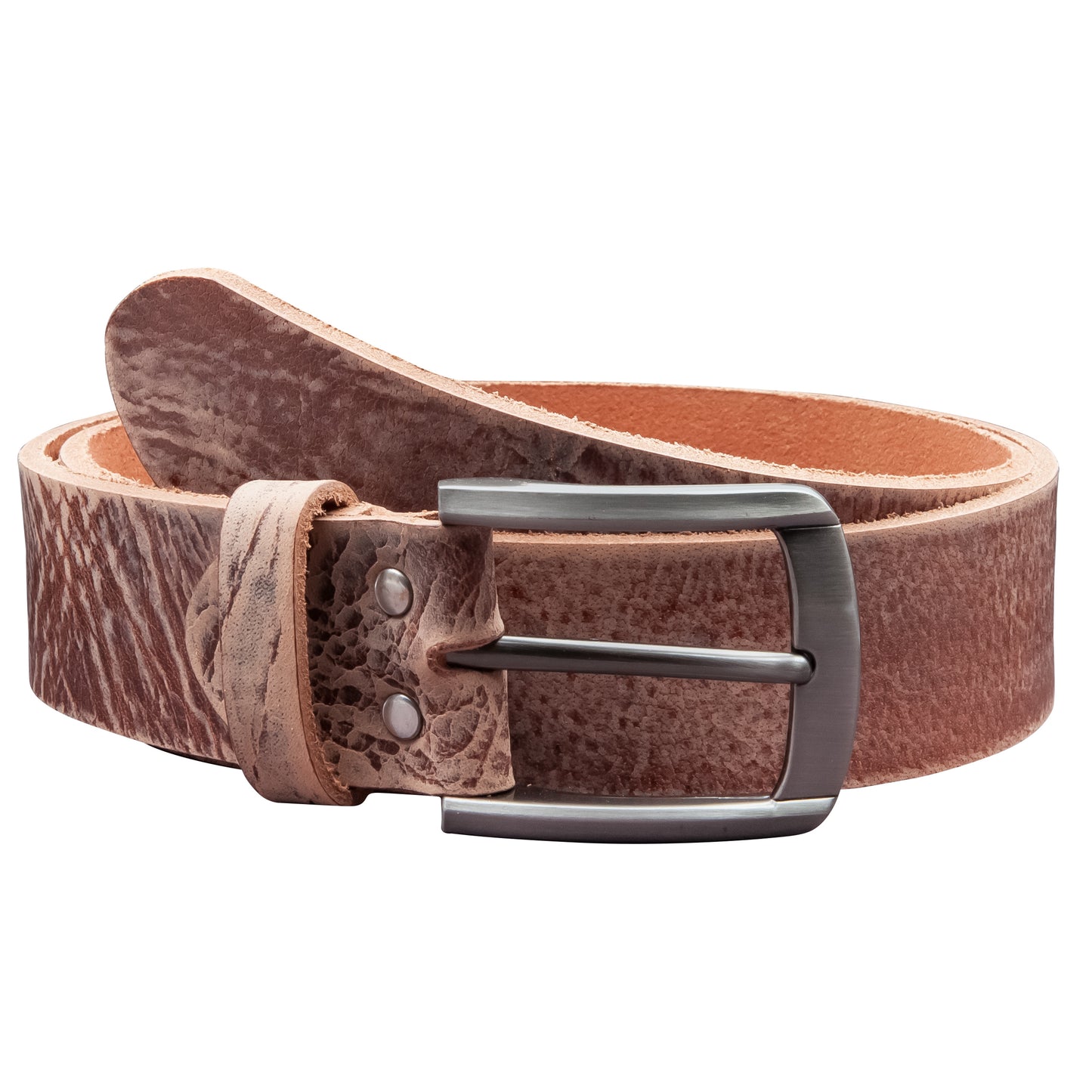 40 mm Gürtel Geschliffenes Leder Modell EH560-GE-Rustikal
