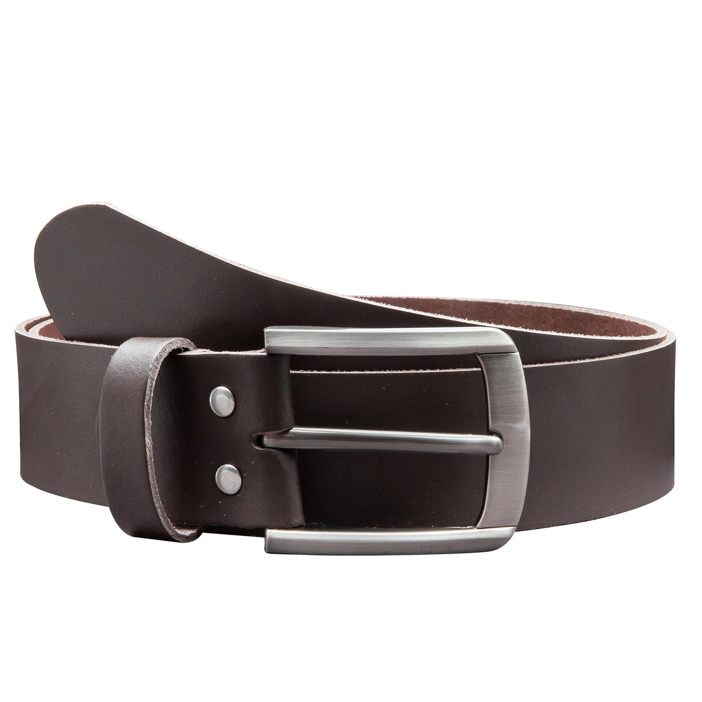 40 mm Gürtel Spaltleder Modell EH560-SL-Dunkelbraun