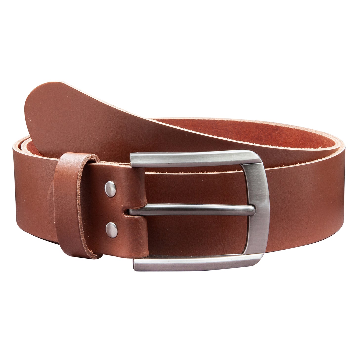 40 mm Gürtel Spaltleder Modell EH560-SL-Hellbraun