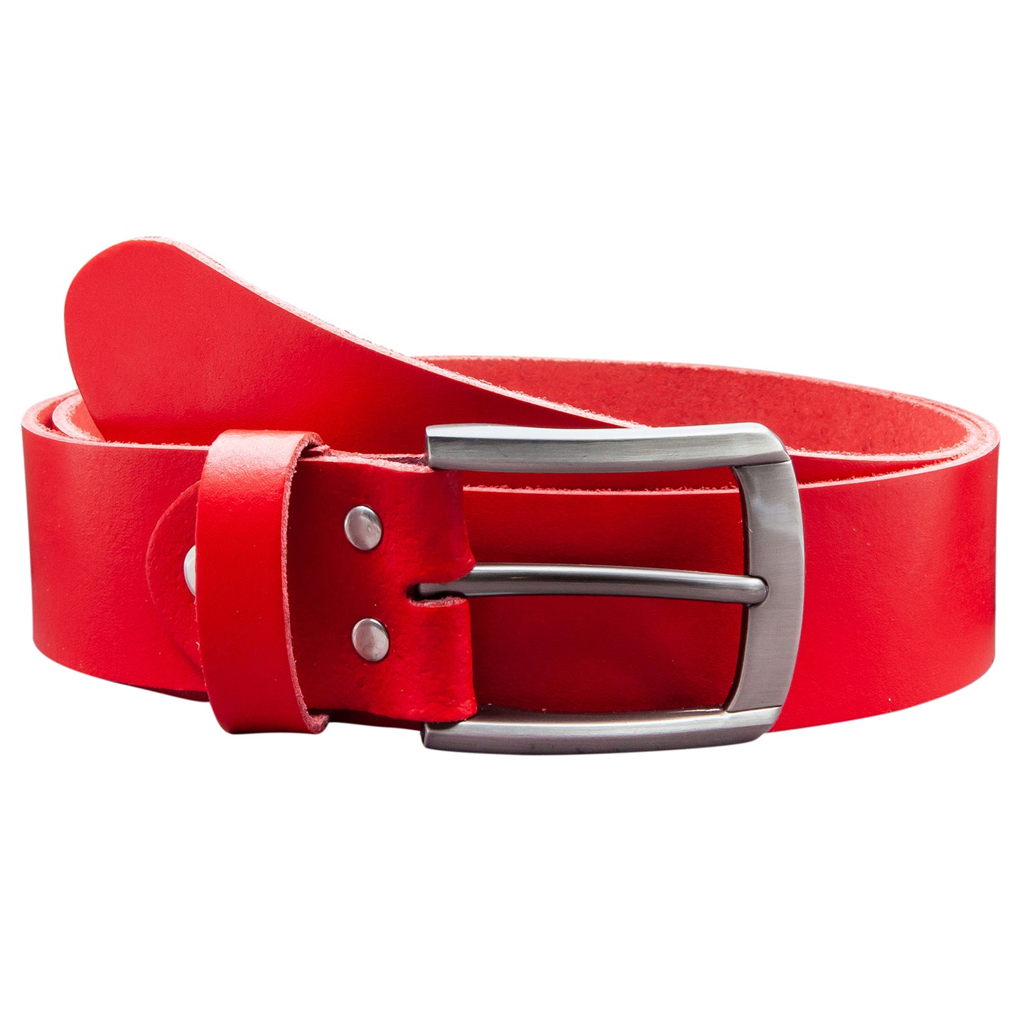 40 mm Gürtel Spaltleder Modell EH560-SL-Rot