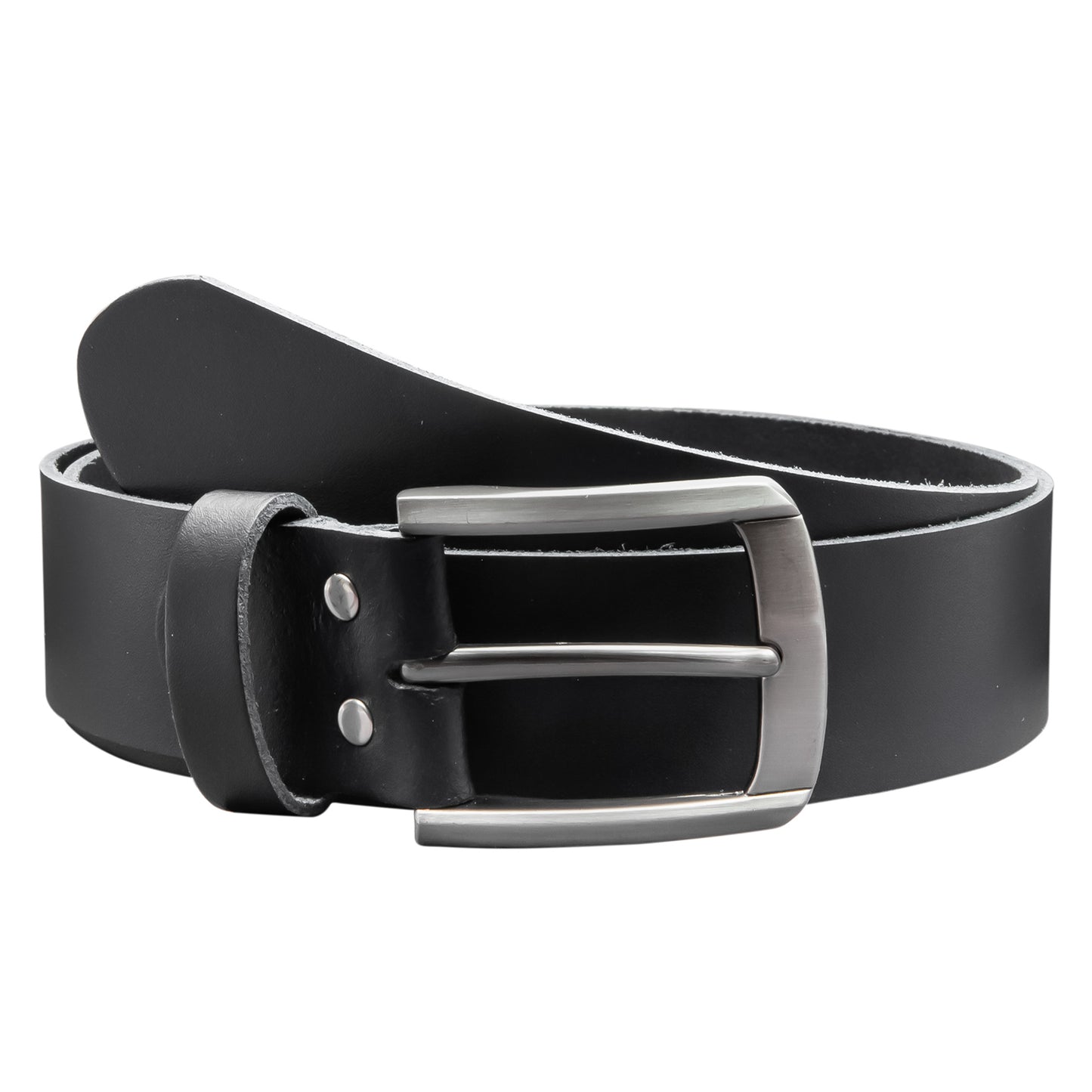 40 mm Gürtel Spaltleder Modell EH560-SL-Schwarz