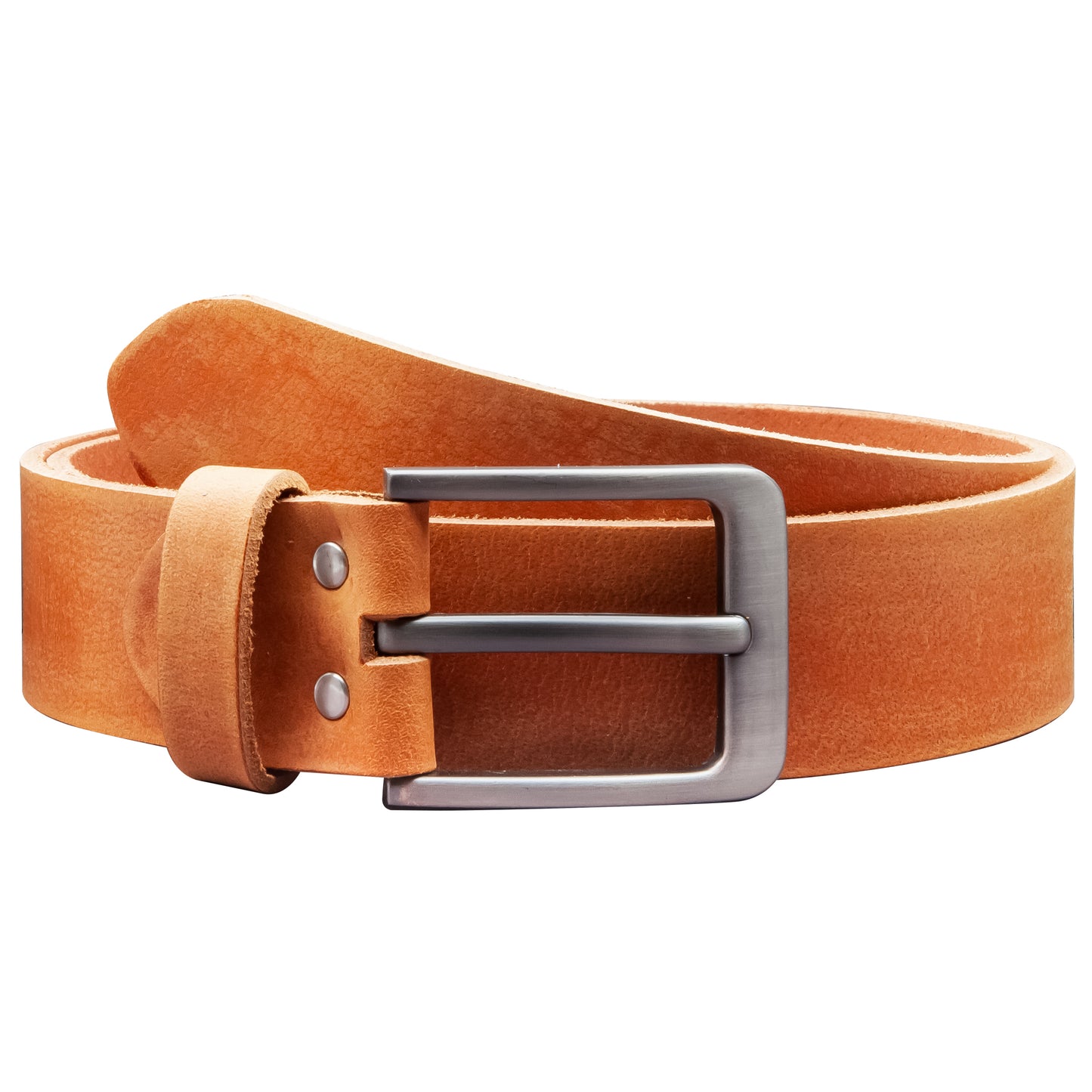 40 mm Gürtel Geschliffenes Leder Modell EH565-GE-Cognac