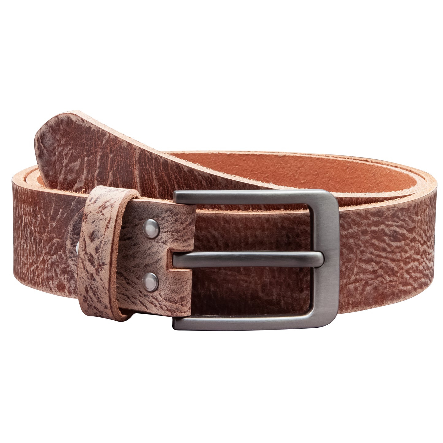 40 mm Gürtel Geschliffenes Leder Modell EH565-GE-Rustikal