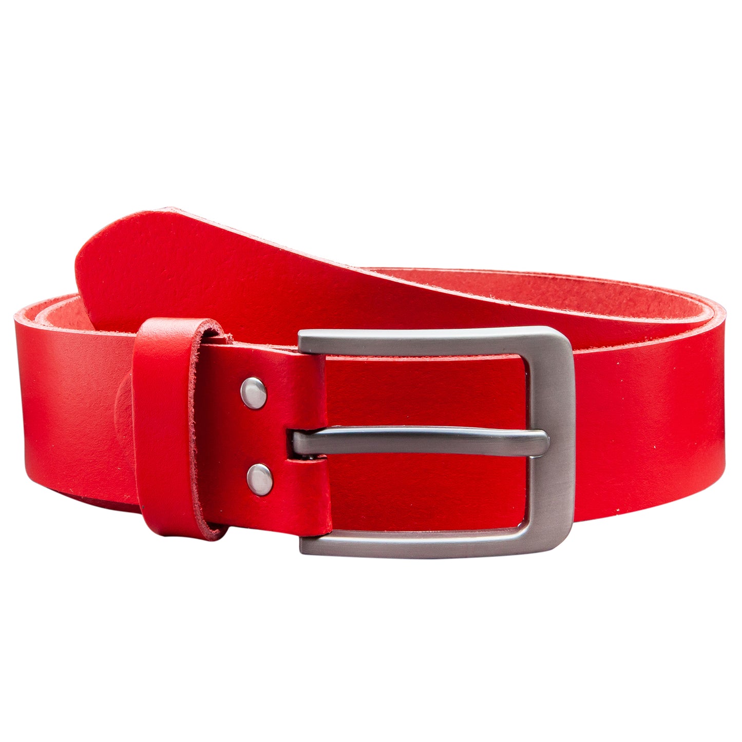 40 mm Gürtel Spaltleder Modell EH565-SL-Rot