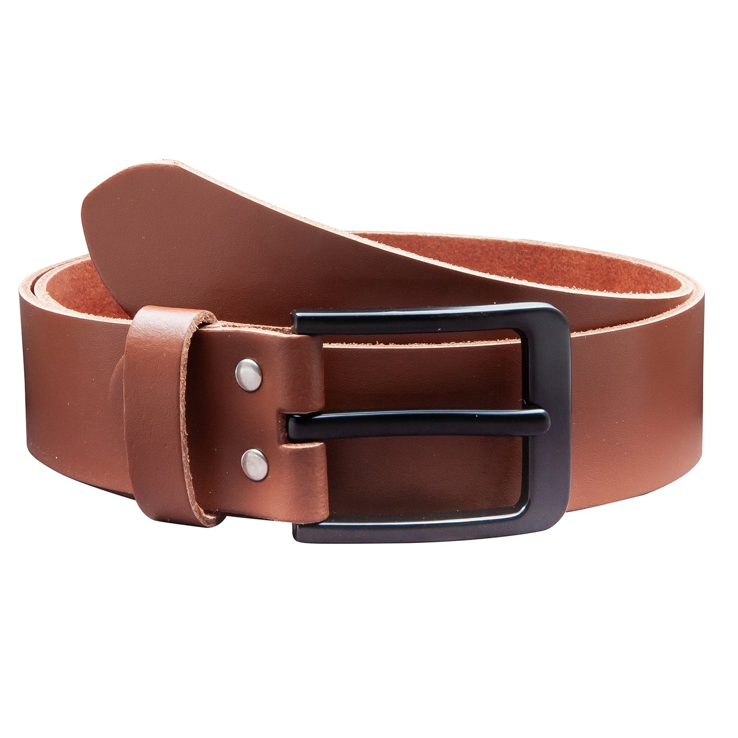 40 mm Gürtel Spaltleder Modell EH57-SL-Hellbraun