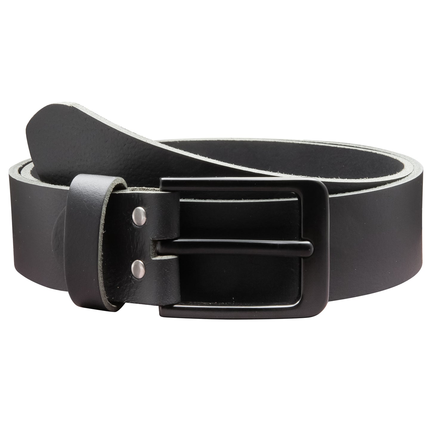 40 mm Gürtel Vollleder Modell EH57-VL-Schwarz