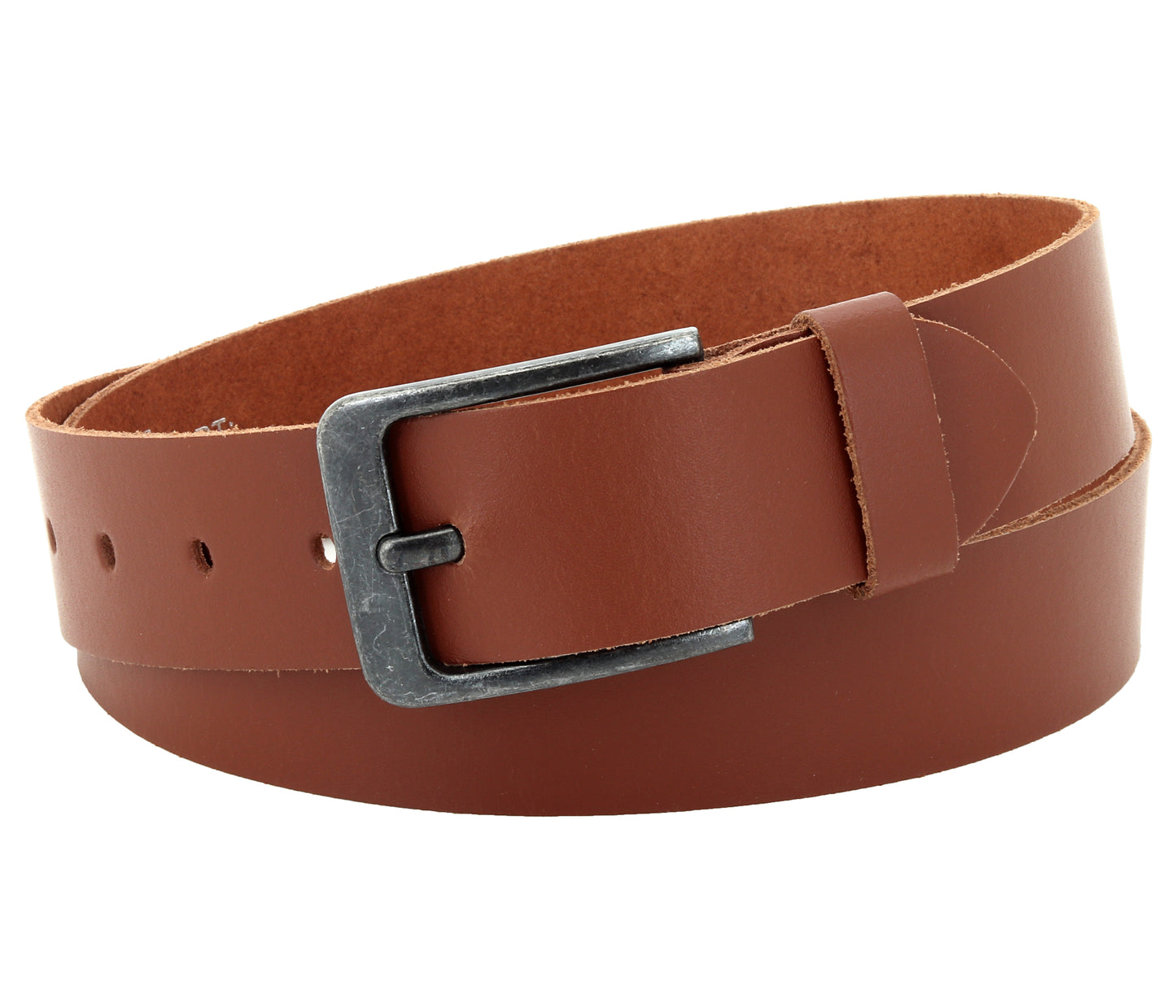 40 mm Gürtel Spaltleder Modell EH58-SL-Hellbraun