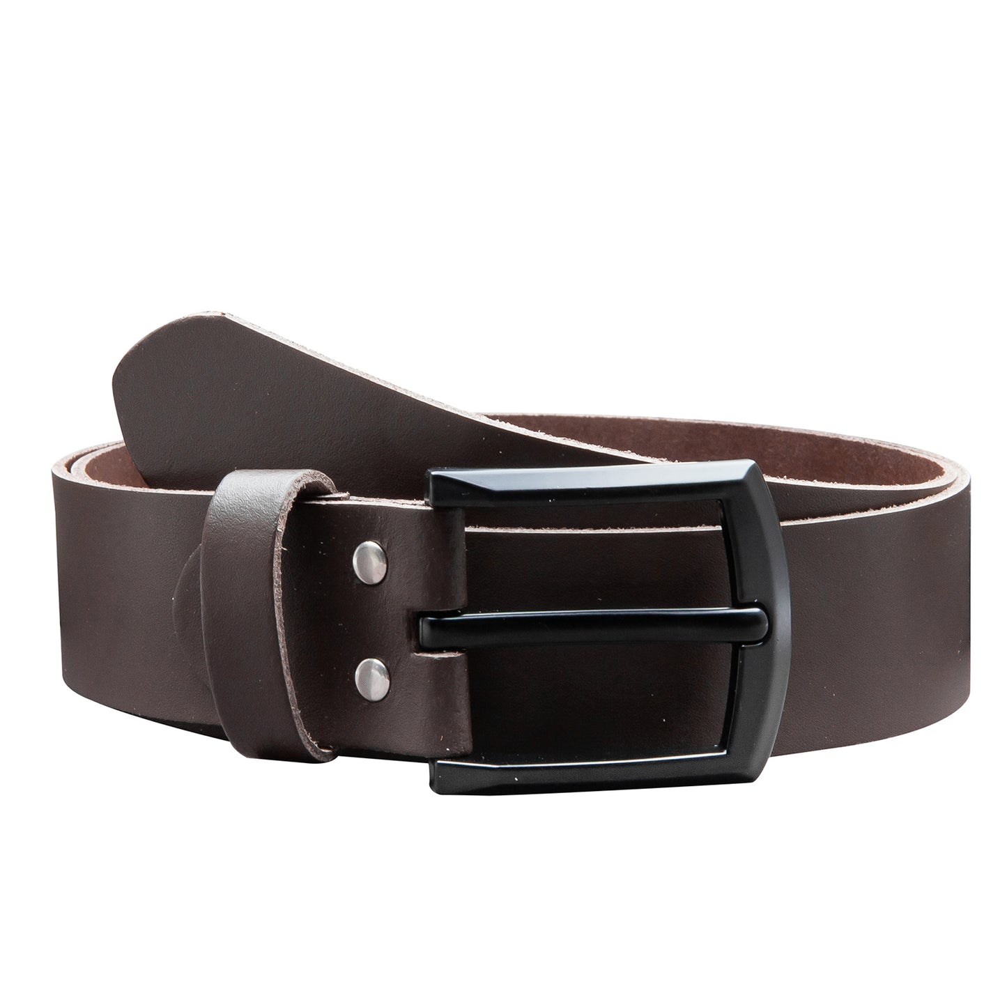 40 mm Gürtel Spaltleder Modell EH59-SL-Dunkelbraun