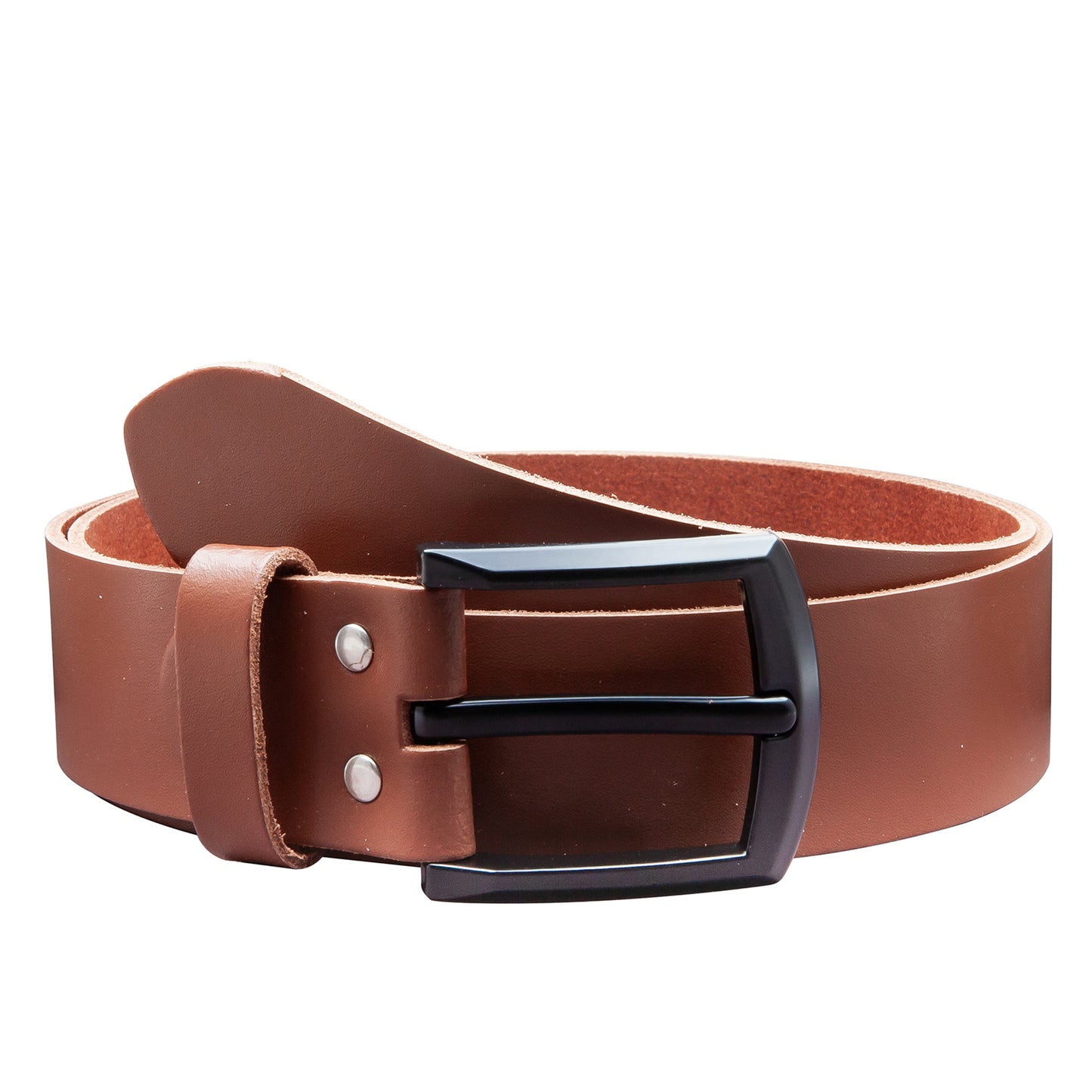 40 mm Gürtel Spaltleder Modell EH59-SL-Hellbraun