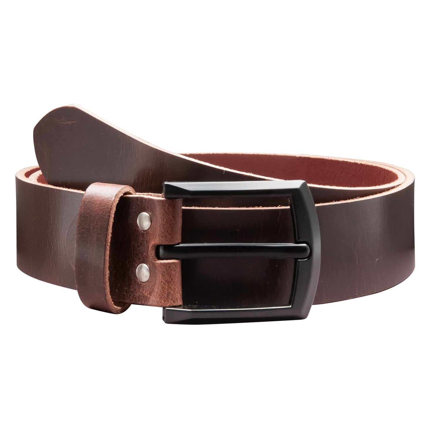 40 mm Gürtel Vollleder Modell EH59-VL-Dunkelbraun