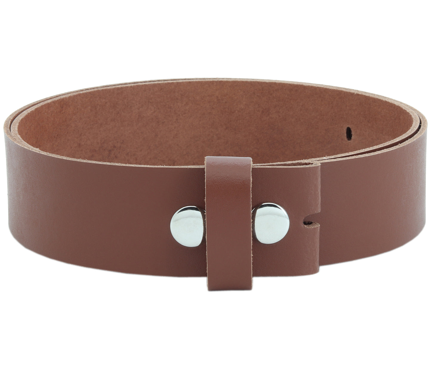 40 mm Gürtel Spaltleder Modell EH101-SL-Hellbraun