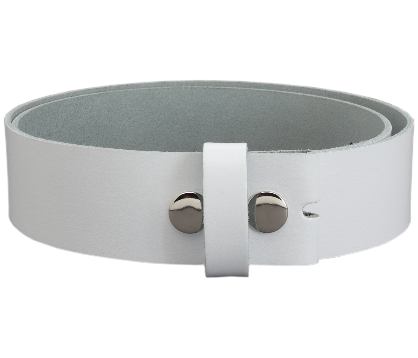 40 mm Gürtel Spaltleder Modell EH101-SL-Weiss