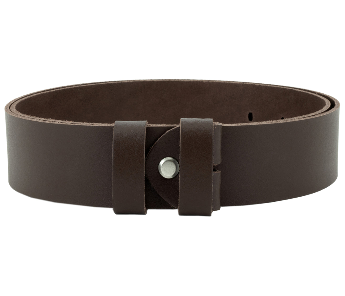 40 mm Gürtel Spaltleder Modell EH102-SL-Dunkelbraun