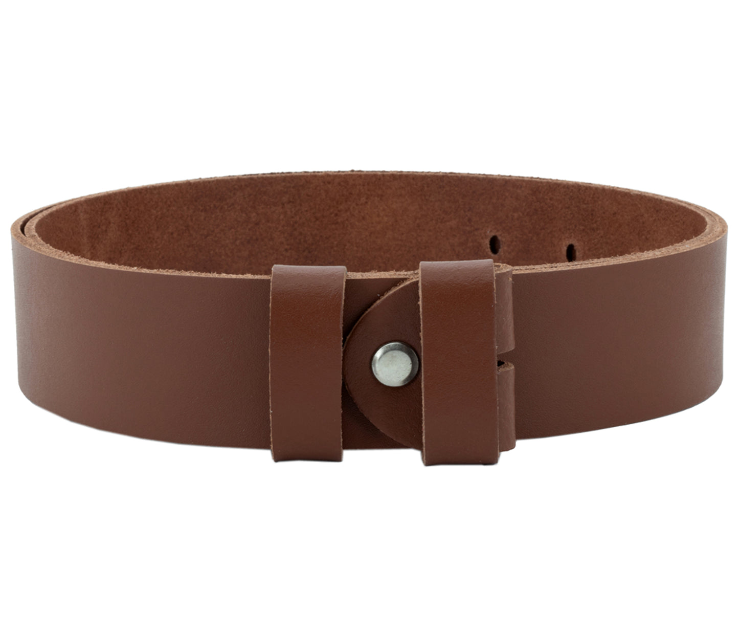 40 mm Gürtel Spaltleder Modell EH102-SL-Hellbraun