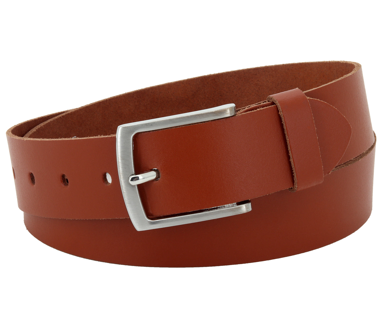 40 mm Gürtel Spaltleder Modell EH528-SL-Cognac