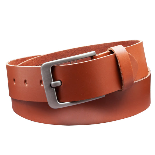 40 mm Gürtel Spaltleder Modell EH565-SL-Cognac